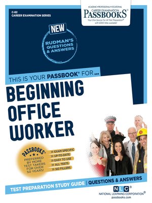 cover image of Beginning Office Worker